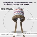 Women's Balaclava Autumn And Winter Knitted Hat - Image 8