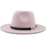 Popular Fedora British Vintage Top Fashion Ladies Woolen Hat - Image 9