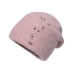 Korean Fashion Cold Knitted Earflaps Cap Mother Pullover Beanie Hat - Image 6