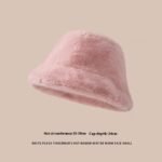 Plush Bonnet Children's Fleece-lined Bucket Bucket Hat - Image 10