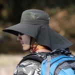 Hat Male Summer Sun Visor Fisherman Hat Outdoor Climbing Sun Hat Neck Guard Sun Hat Anti-Ultraviolet Fishing Hat - Image 4