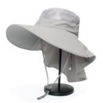Hat Male Summer Sun Visor Fisherman Hat Outdoor Climbing Sun Hat Neck Guard Sun Hat Anti-Ultraviolet Fishing Hat - Image 3