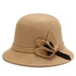 Top Hat  New Sun Hat Korean Woolen Cloth  Fashion Hat  Fisherman Hat  Basin Hat  Dome Hat - Image 4