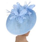Horse Racing Festival Fashion High-End Top Hat Hair Accessories Aristocratic Ladies Feather Hat Hair Accessories Hairpin - Image 7