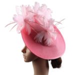 Horse Racing Festival Fashion High-End Top Hat Hair Accessories Aristocratic Ladies Feather Hat Hair Accessories Hairpin - Image 6
