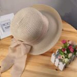 Bow-knot Sun Hat, Foldable Sun Hat, Sun Protection, Big-brimmed Hat - Image 3