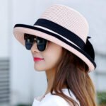 Bow-knot Sun Hat, Foldable Sun Hat, Sun Protection, Big-brimmed Hat - Image 2