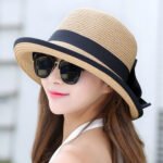 Bow-knot Sun Hat, Foldable Sun Hat, Sun Protection, Big-brimmed Hat - Image 10