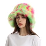 Women's Bucket Hat Warm Plush Hat - Image 8