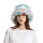 Women's Bucket Hat Warm Plush Hat - Image 10
