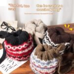 Women's Balaclava Autumn And Winter Knitted Hat - Image 2