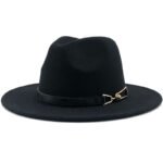 Popular Fedora British Vintage Top Fashion Ladies Woolen Hat - Image 7