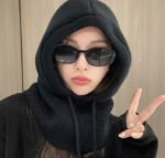 Winter Windproof Scarf Balaclava Wool Cap - Image 7