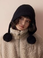 Women's Wool Warm Knitted Hat Balaclava - Image 3