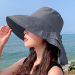 Hat Female Summer Neck Sun Protection Sun Hat - Image 5