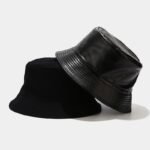 Leather Double-sided Fisherman Hat - Image 6