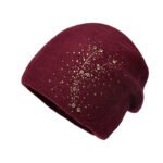 Korean Fashion Cold Knitted Earflaps Cap Mother Pullover Beanie Hat - Image 3