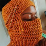 Hand-crocheted Balaclava Air Top Wind Mask Cap - Image 2
