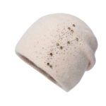 Korean Fashion Cold Knitted Earflaps Cap Mother Pullover Beanie Hat - Image 9