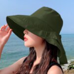 Hat Female Summer Neck Sun Protection Sun Hat - Image 2