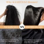 Silk Bonnet, Satin Hair Bonnet For Sleeping For Wavy Curly Natural Hair - Image 8